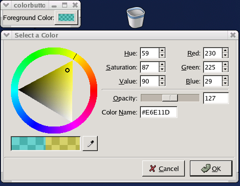 ColorButton Example