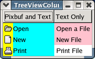 TreeViewColumns with CellRenderers